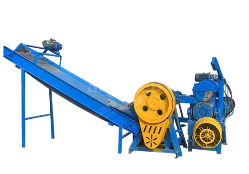 Tyre Cutting Machine, Integrated Slicing & Dicing Machine