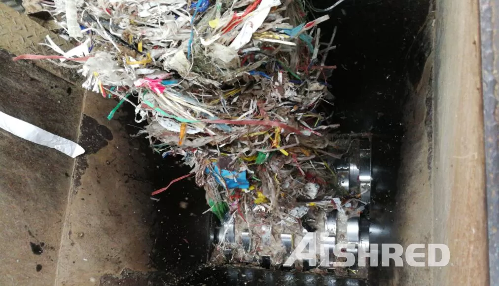 Pulper Waste in Shredding