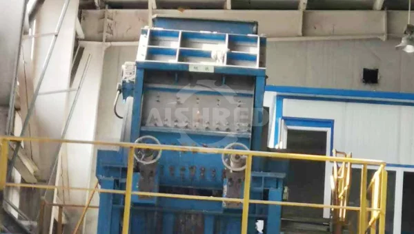 Waste Bag Opener Machine for Domestic Waste & Lightweight Packaging