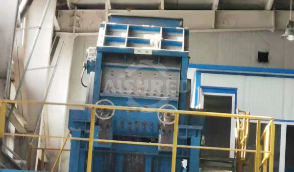 Waste Bag Opener Machine for Domestic Waste & Lightweight Packaging