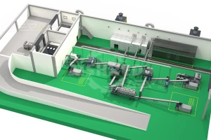Optimized Food Waste Treatment Process Based on Material Characteristics