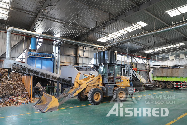 Bulky Waste Recycling Line