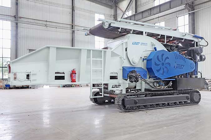 Crawler-Type Mobile Drum Chipper