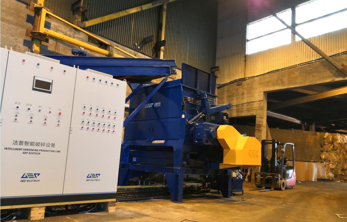 Plastic Production Waste Shredder