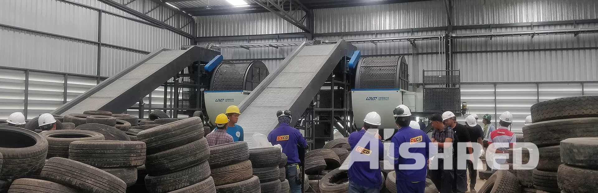 GEP ECOTECH Tyre Recycling Plant