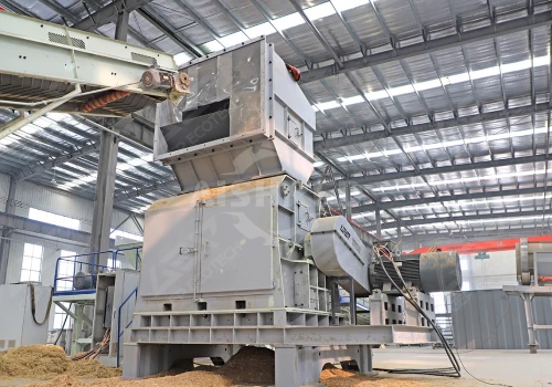 Wood Shredder Large Throughput Fine Discharge