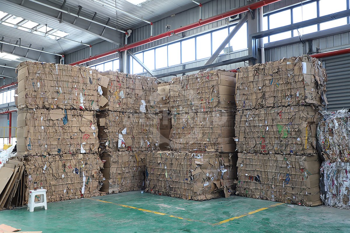Baled Cardboard