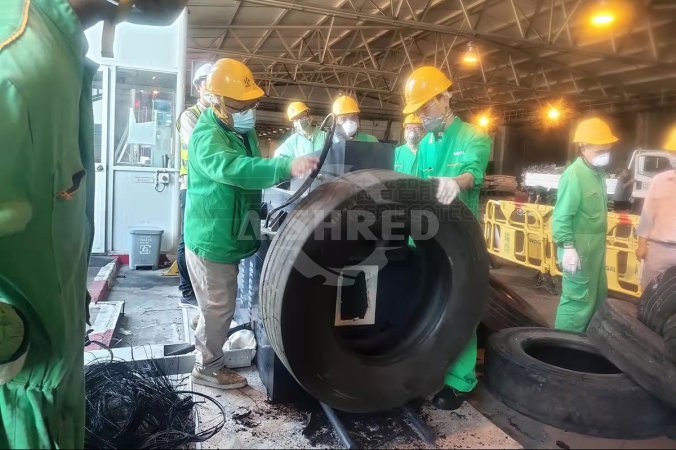 Macao Waste Tire Shredding and Processing Production Line Project