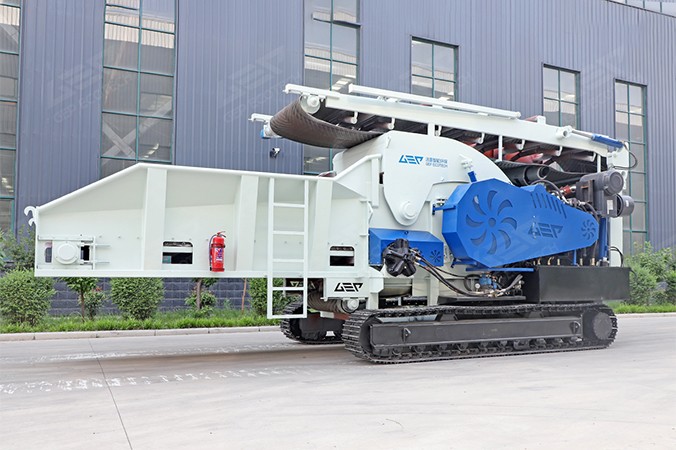 Crawler Type Mobile Shredder Plant