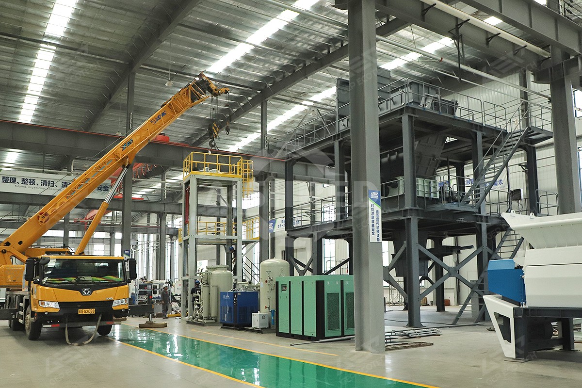 GEP ECOTECH's Closed Shredding System