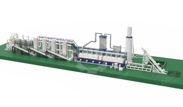GEP ECOTECH Continuous Waste Tire Pyrolysis Production Line