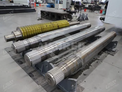 Shredder Shaft, Compatible with Various Types of Shredders, Customizable