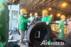 Waste Tyre Recycling Process