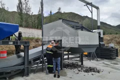 Scrap Iron Metal Shredder 10 to 15 Tons per Hour in Xizang, China