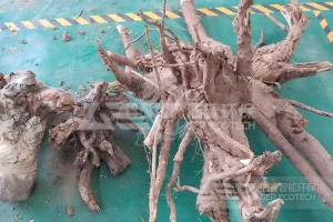 Heavy Duty Tree Root Shredder | Dual Shaft Shredder for Wood Waste Recycling