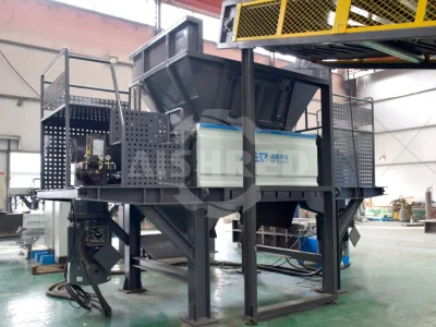 Twin Shaft HDPE Pipe Shredder | Plastic Pipe Recycling Equipment
