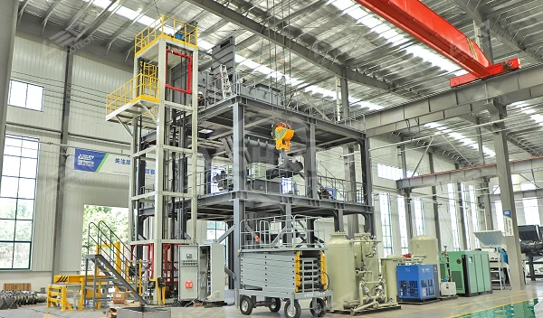 Trituradora de cuatro ejes serie GF—Solución profesional para el tratamiento de residuos peligrosos de GEP ECOTECH.