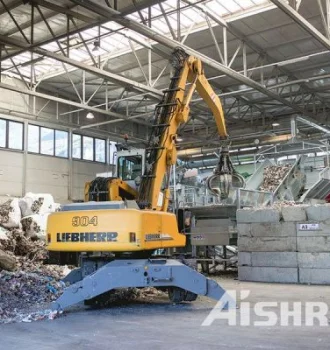 Shredder Plant for Processing of Municipal Solid Waste