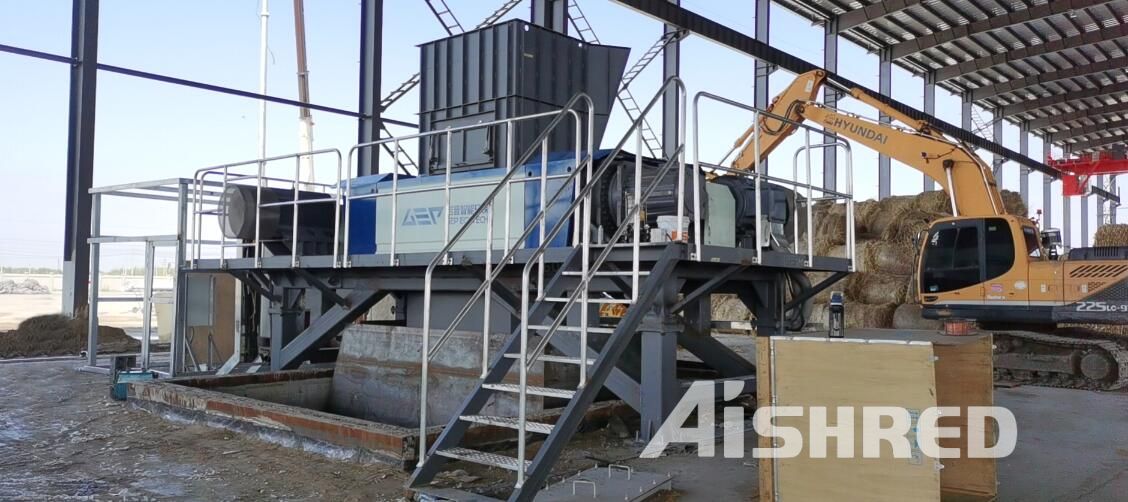 Plant Raw Material Shredder