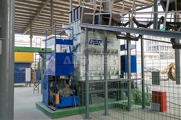 Single Shaft Shredder for Scrap BMC Recycling