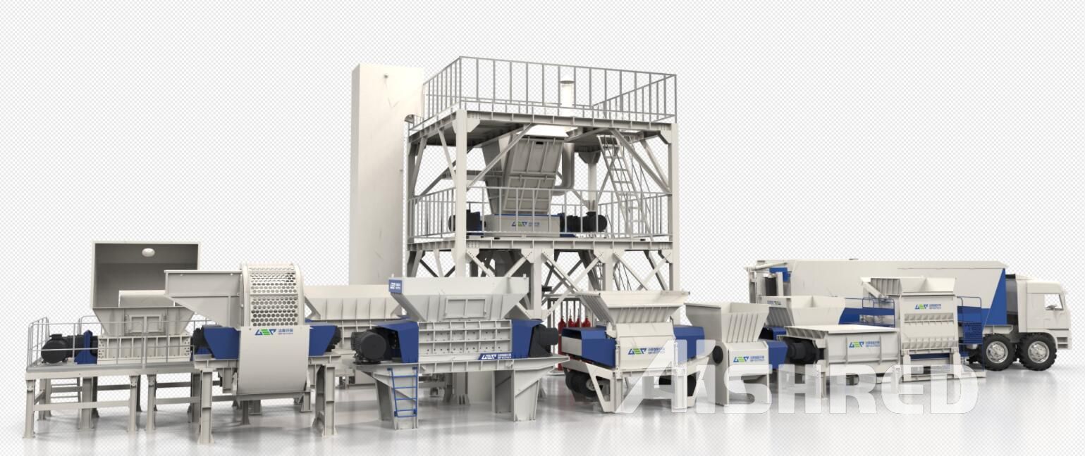 GEP ECOTECH Industrial Shredder Ranges