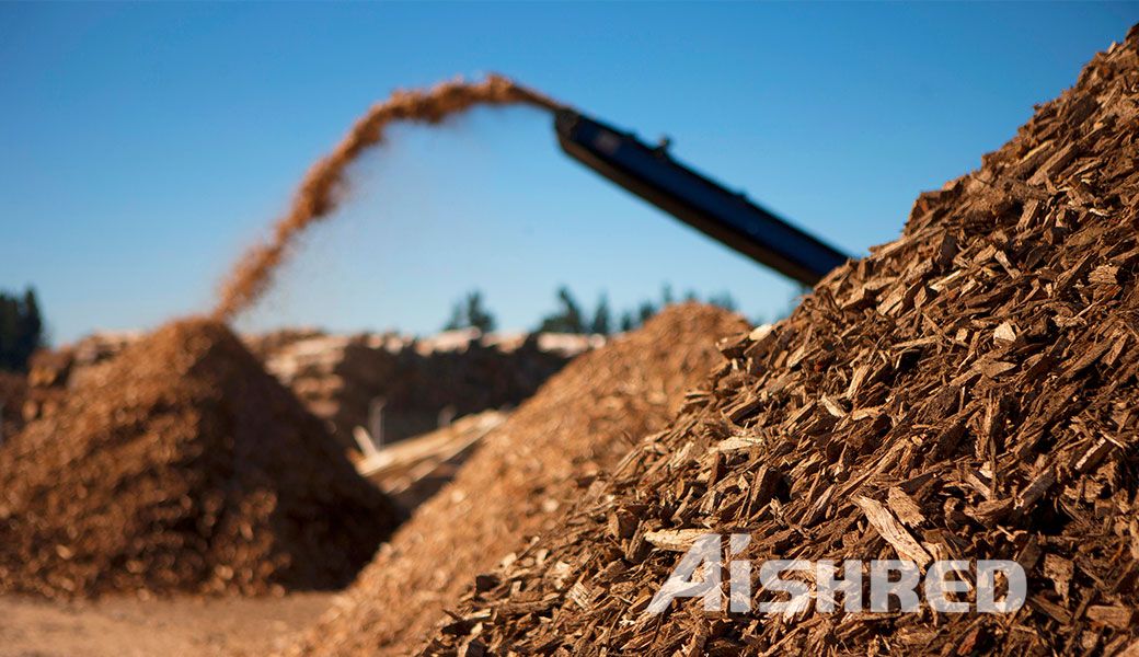 Planta de reciclaje de residuos de madera en venta