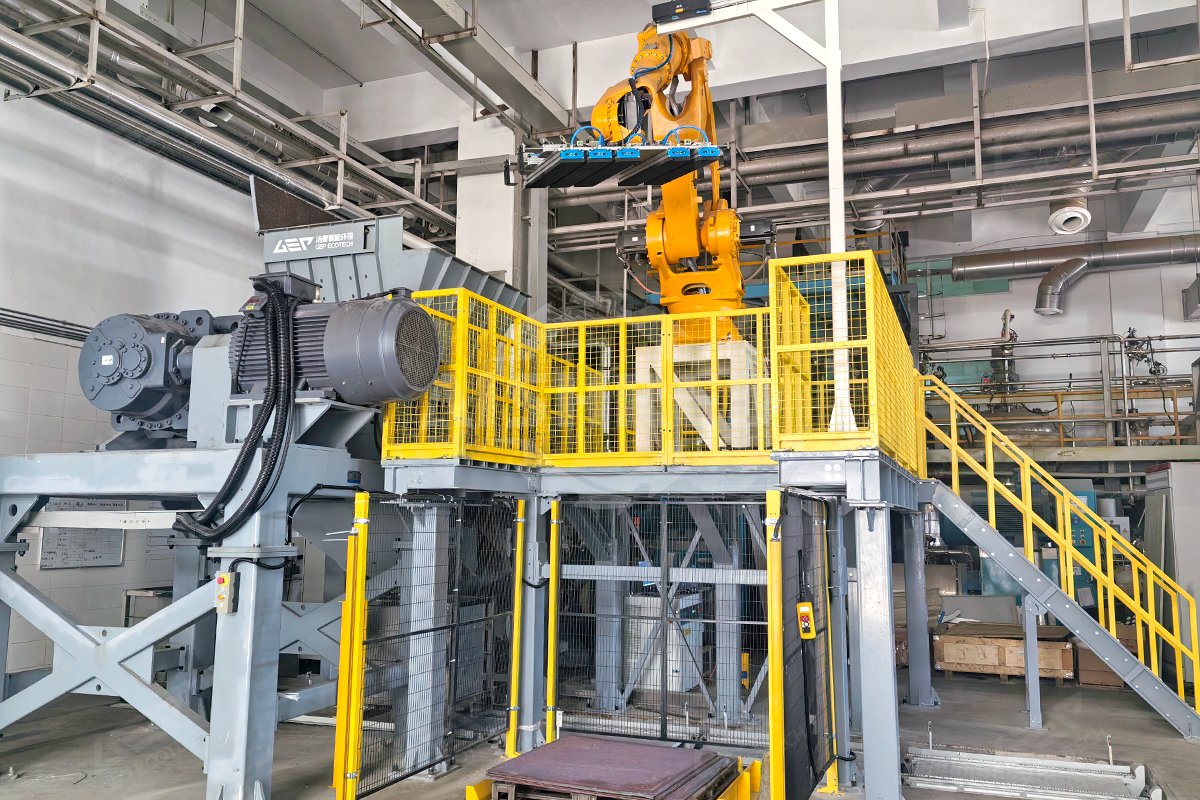 Copper Plate Shredding Project