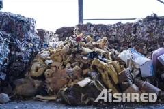 AIShred Industrial Shredders for Recycling of Waste Mineral Wool