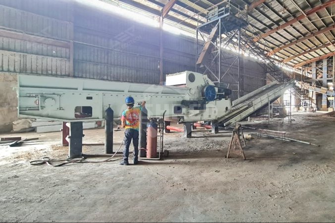 Coconut Husks Recycling Project in the Philippines
