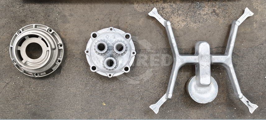 Waste aluminum casting