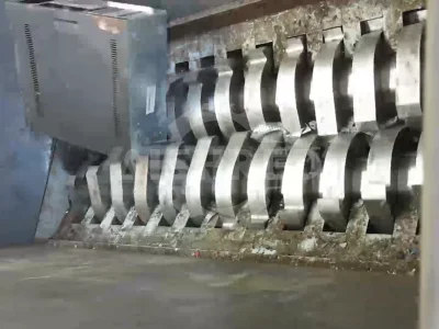 Industrial Waste Shredder, GDI12, 2x132kW, 10TPH