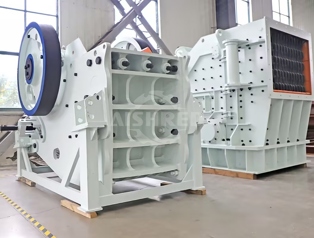 Jaw crusher+Impact crusher