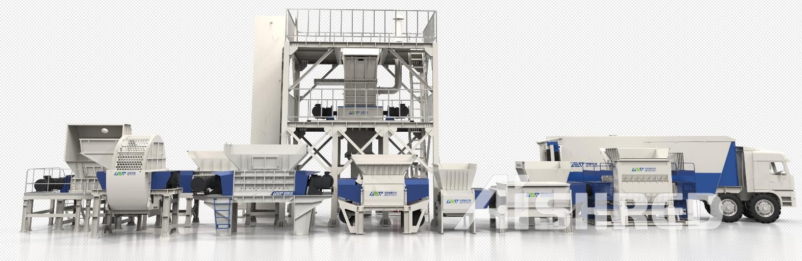 GEP ECOTECH Industrial Shredder Range Available in Australia