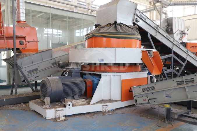 RDF Pellet Machine for Industrial Waste to Alternative Fuel Production Line in Henan, China