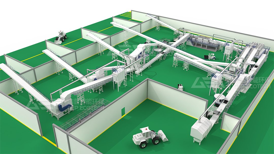 Construction Waste Recycling Process