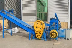 GEP ECOTECH Integrated Slicing and Dicing Machine: Helping Waste Tire Recycling and Utilization
