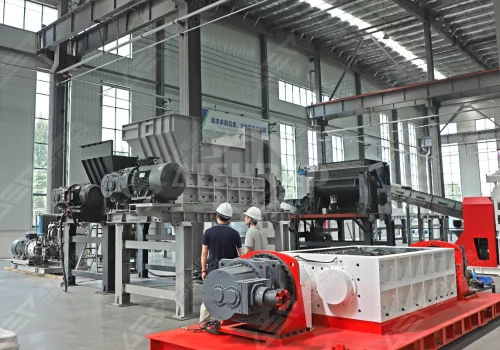 Solid Waste Shredder: 1, 2 & 4-Shaft Shredder for MSW, Tire, Metal and Plastic