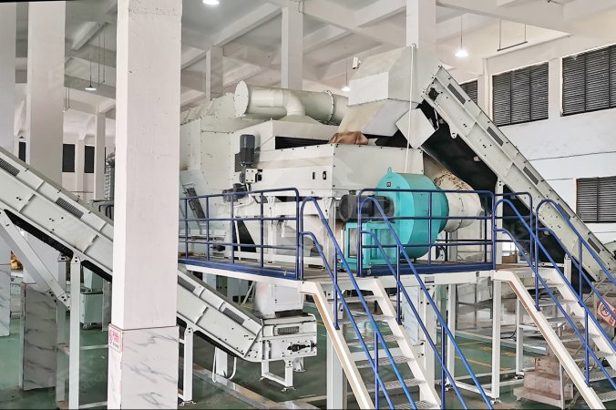 Air Classifier for Bulky Waste Disposal Project in Jiangxi, China