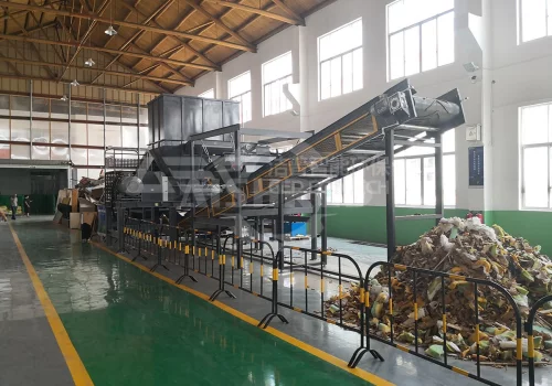 GDL Series Bulky Waste Shredding System, Fully Automatic