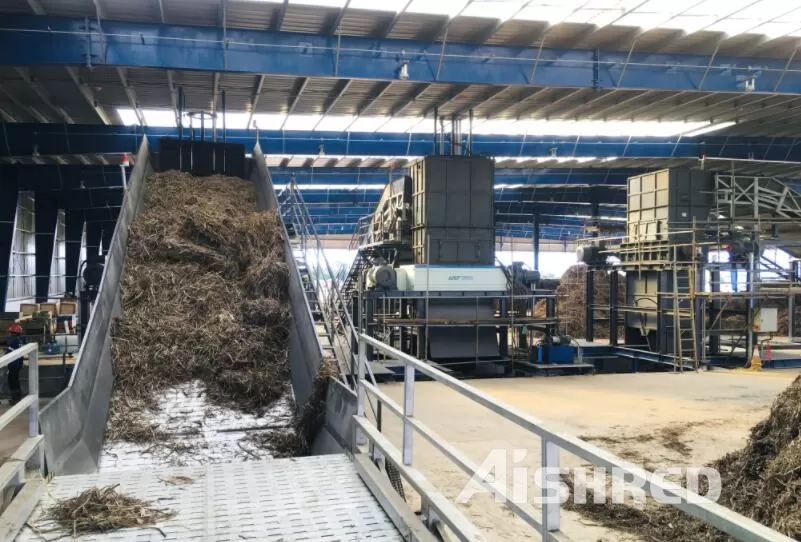Shredding System for Biomass Plant