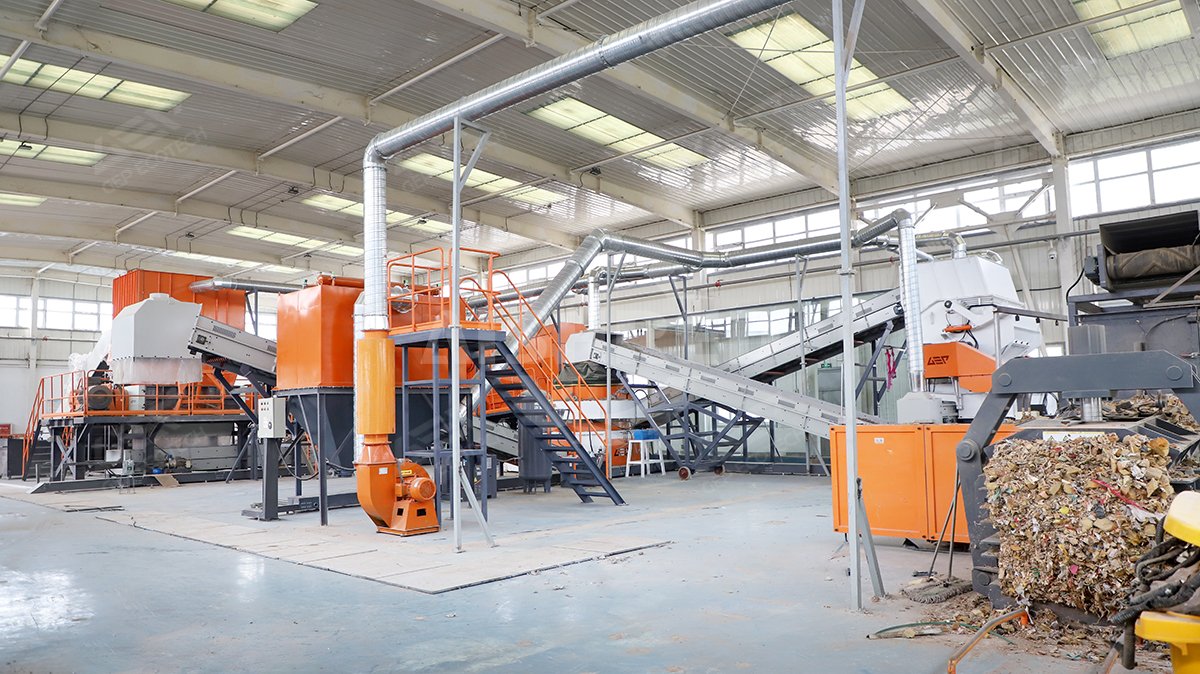 Municipal Solid Waste Shredder Plant