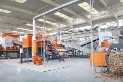 Shredder Plant for Processing of Municipal Solid Waste