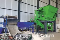 Scrap Engineering Plastics Shredder Machine