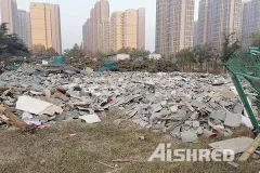 How to Recycle Light Materials in Demolition Waste?