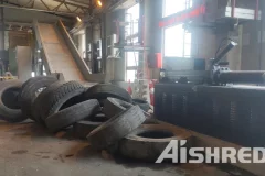 Waste Tyre Shredding Machine for Sale