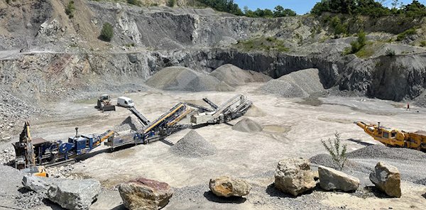 New Aggregates Plant Setup