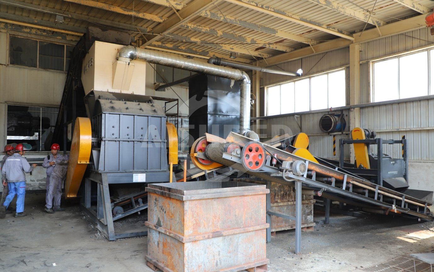 High speed sheet metal crusher High speed sheet metal crusher