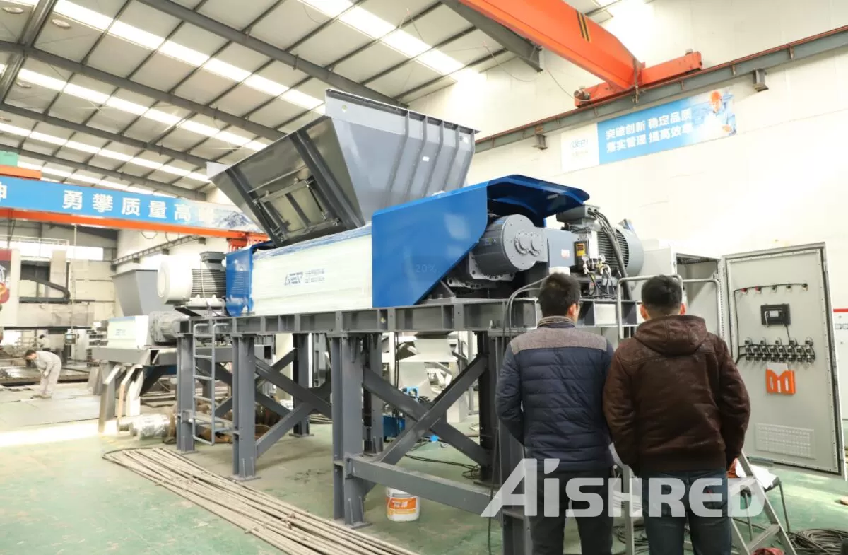 Double Shaft Waste Shredder Double Shaft Waste Shredder