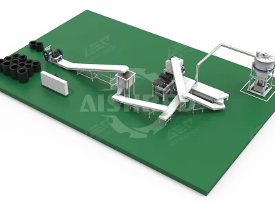 Affordable Tire Grinding Line Slicing & Dicing machine + Rubber Grinding Machine