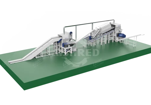 Biomass Shredder and Biomass Fuel Preparation Line for Co-firing Power Plant